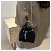 Stone Bag With Stylish Handle