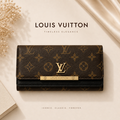 Long quilted Wallet