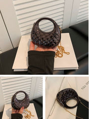 Moon Metalic Crossbody Bag