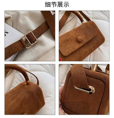 Mini Plush Crossbody Bag