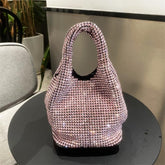 Rhinestone satchel bag