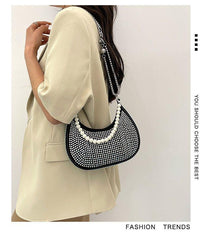 Rhinestone Hobo bag
