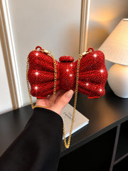 Beaded Bow Clutch For Girls