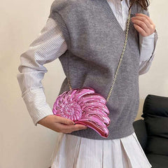 Metalic crossbody