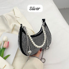 Rhinestone Hobo bag