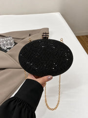 Mettalic Stone Crossbody Bag for Girls