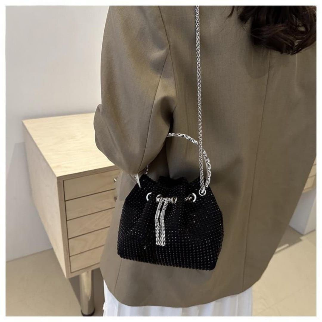 Stone Bag With Stylish Handle