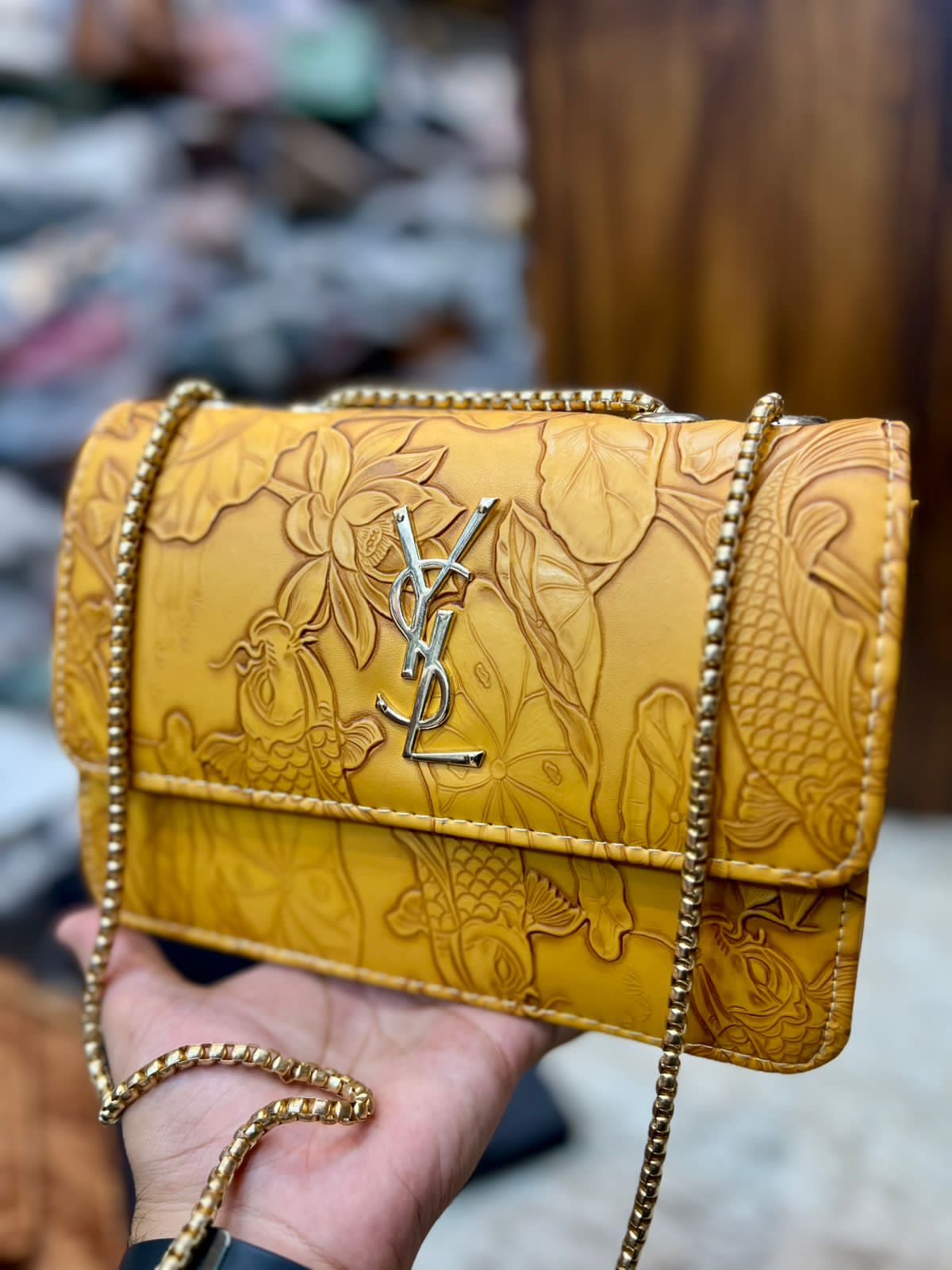 Ysl floral Crossbody
