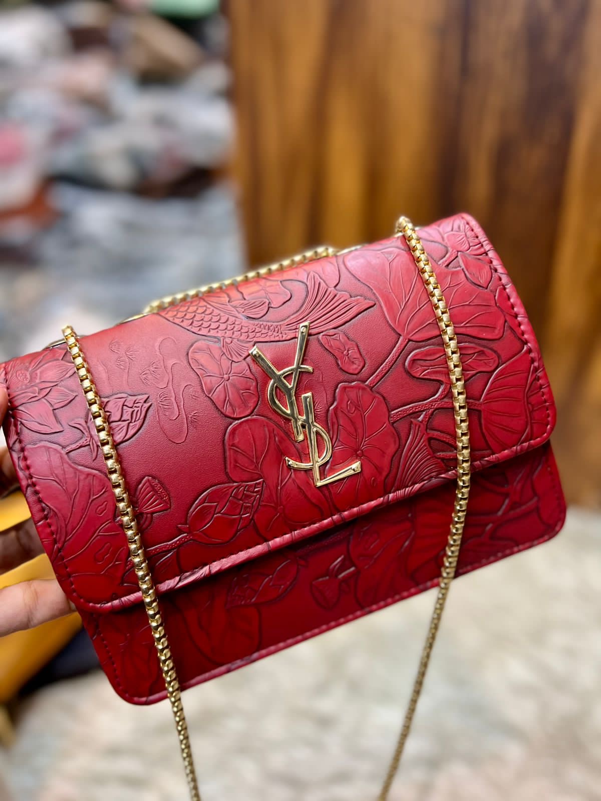 Ysl floral Crossbody