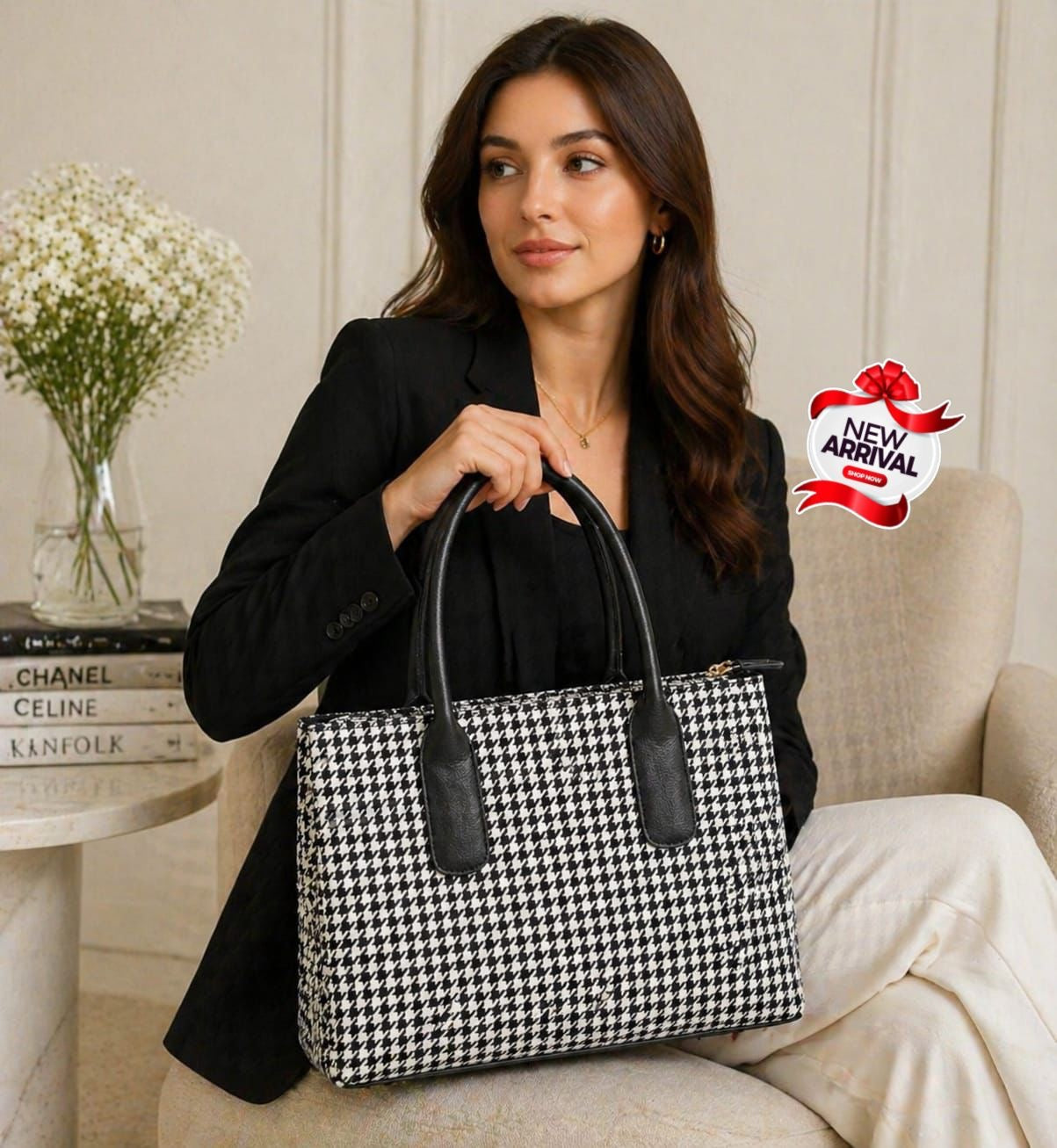 Bellabags Dual Zipper Shoulder  Bag