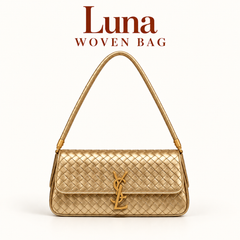 Luna woven crossbody bag