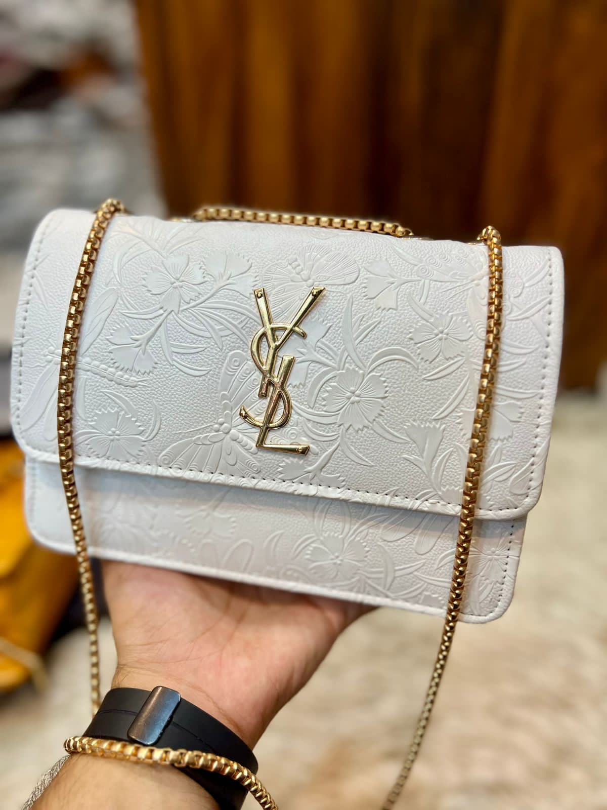 Ysl floral Crossbody