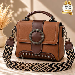 Two-Tone Handbag For Women