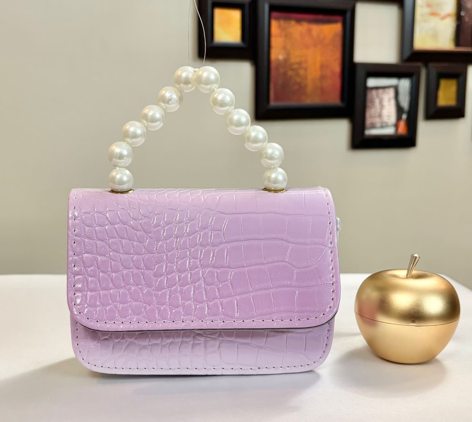 Crocodile Mini Crossbody Bag