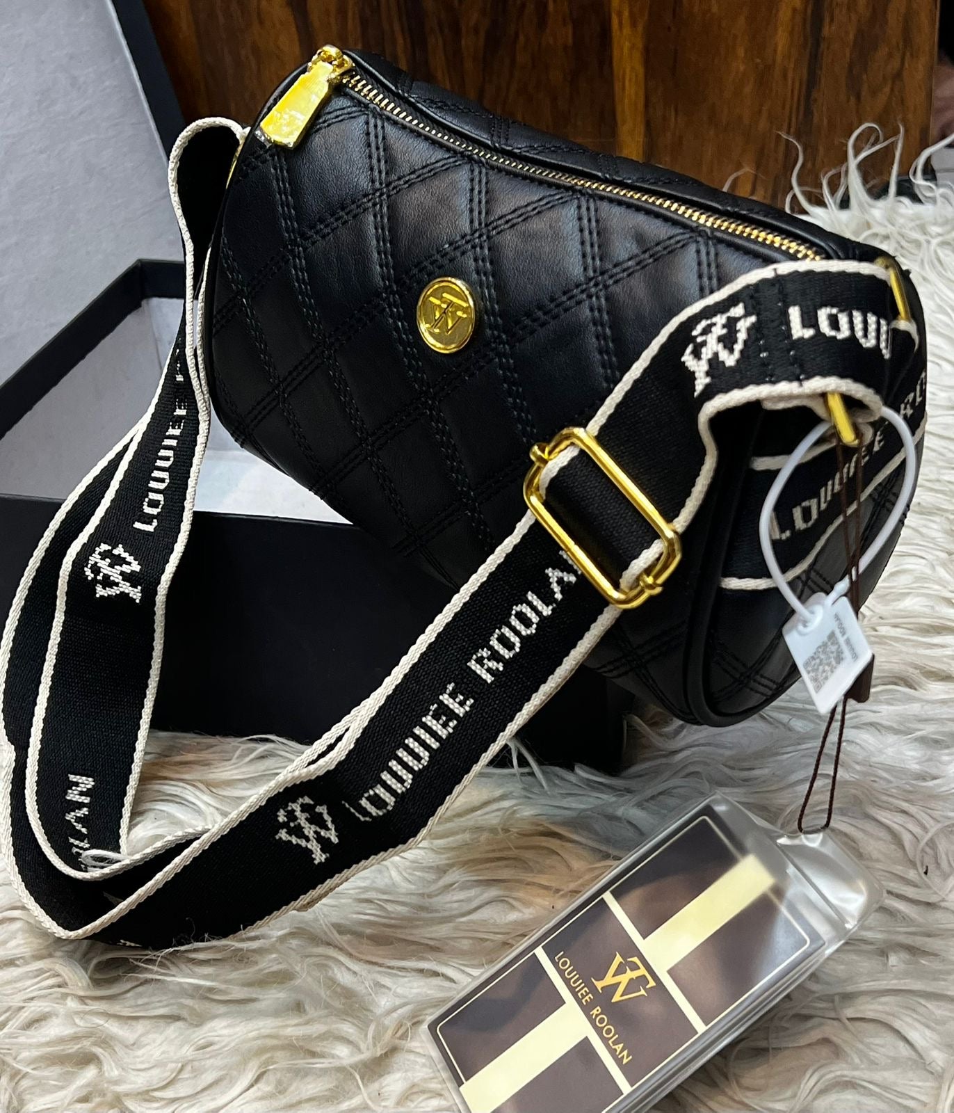 Duffle crossbody