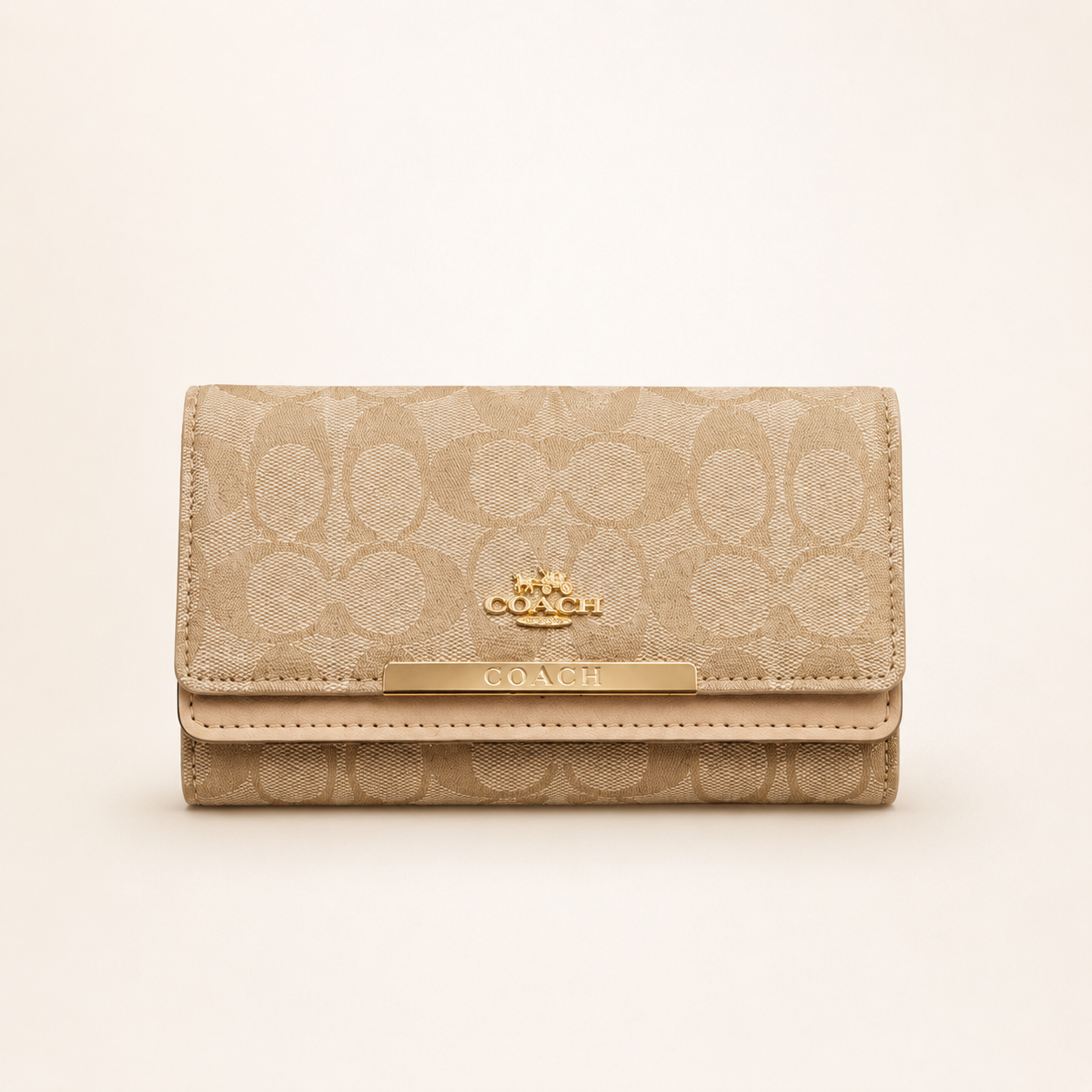 The Coach Slim trifold Wallets