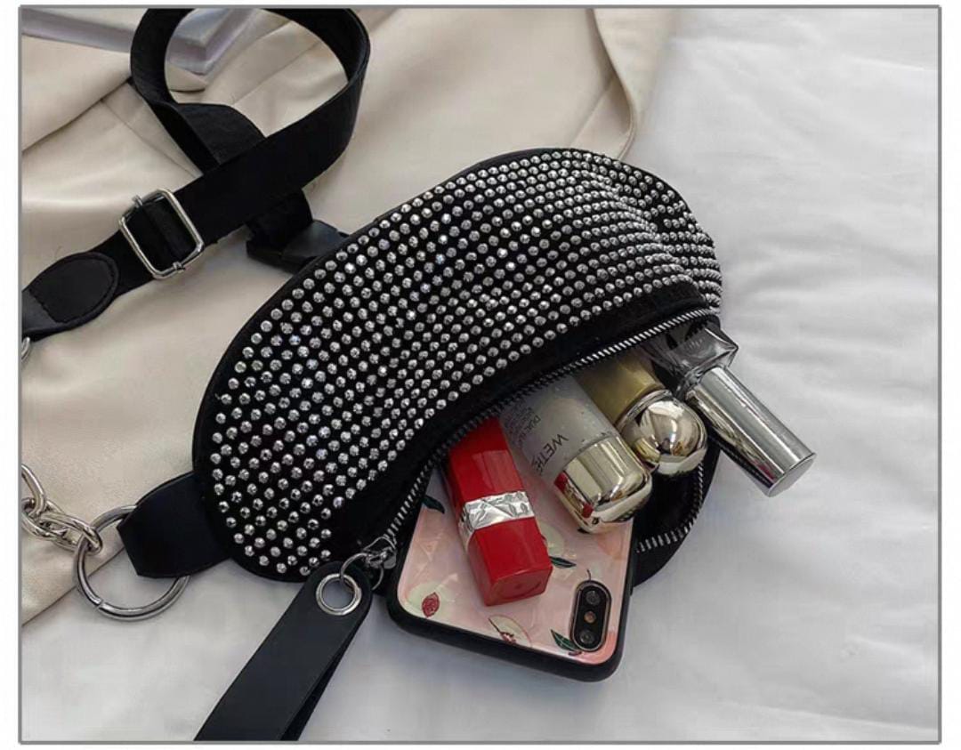 Rhinestone crossbody