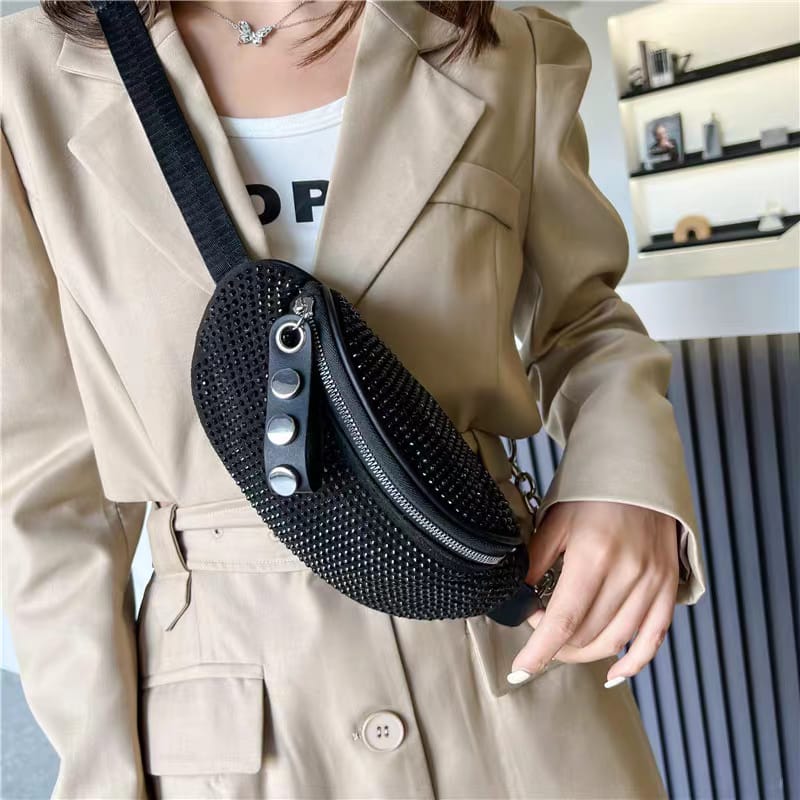 Rhinestone crossbody