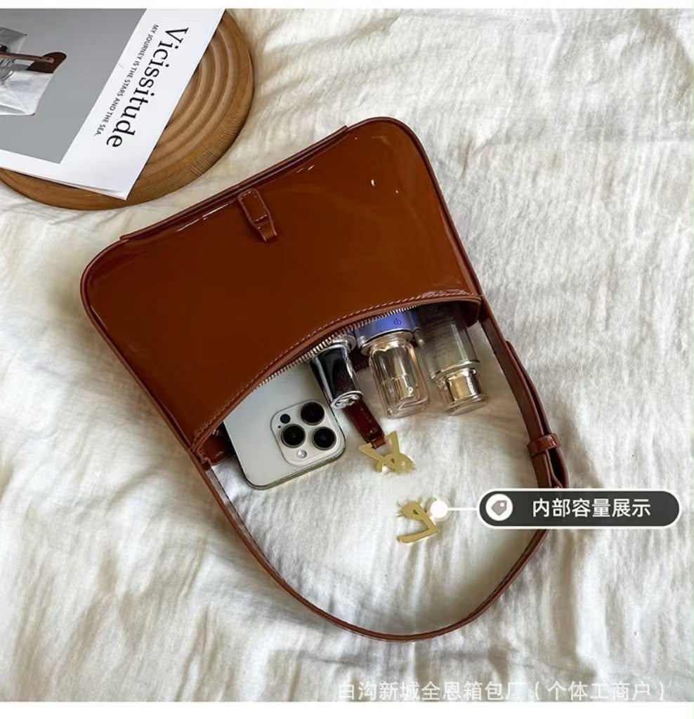 Bella Gloss Crossbody Bag