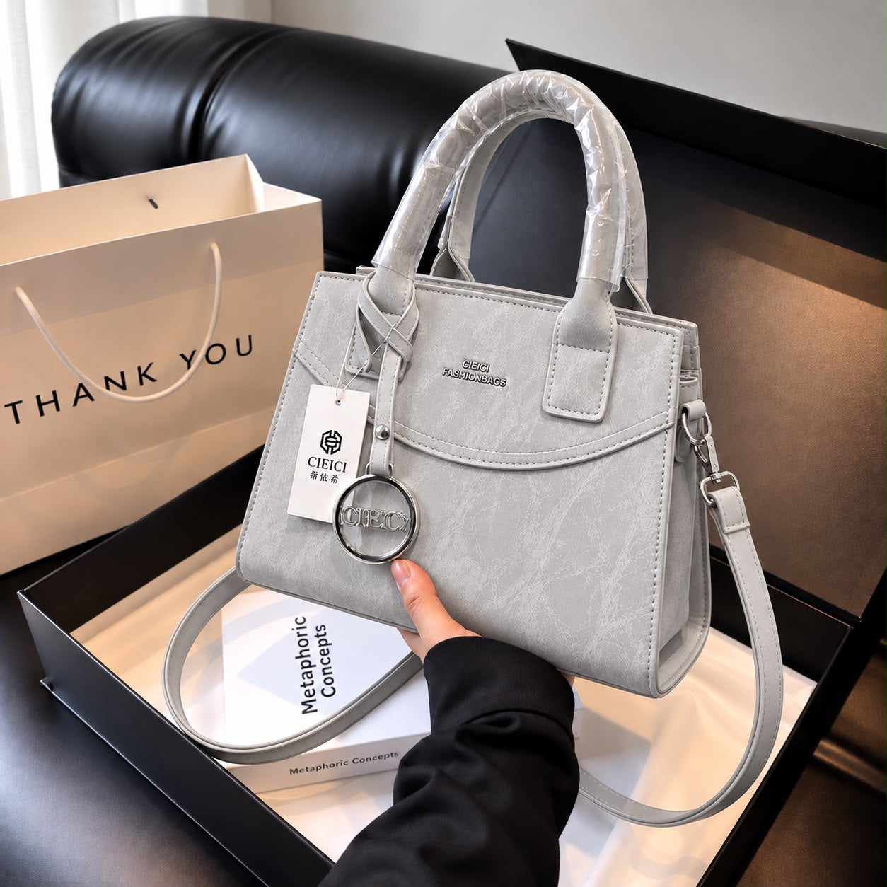 Lunara structured Handbag for women