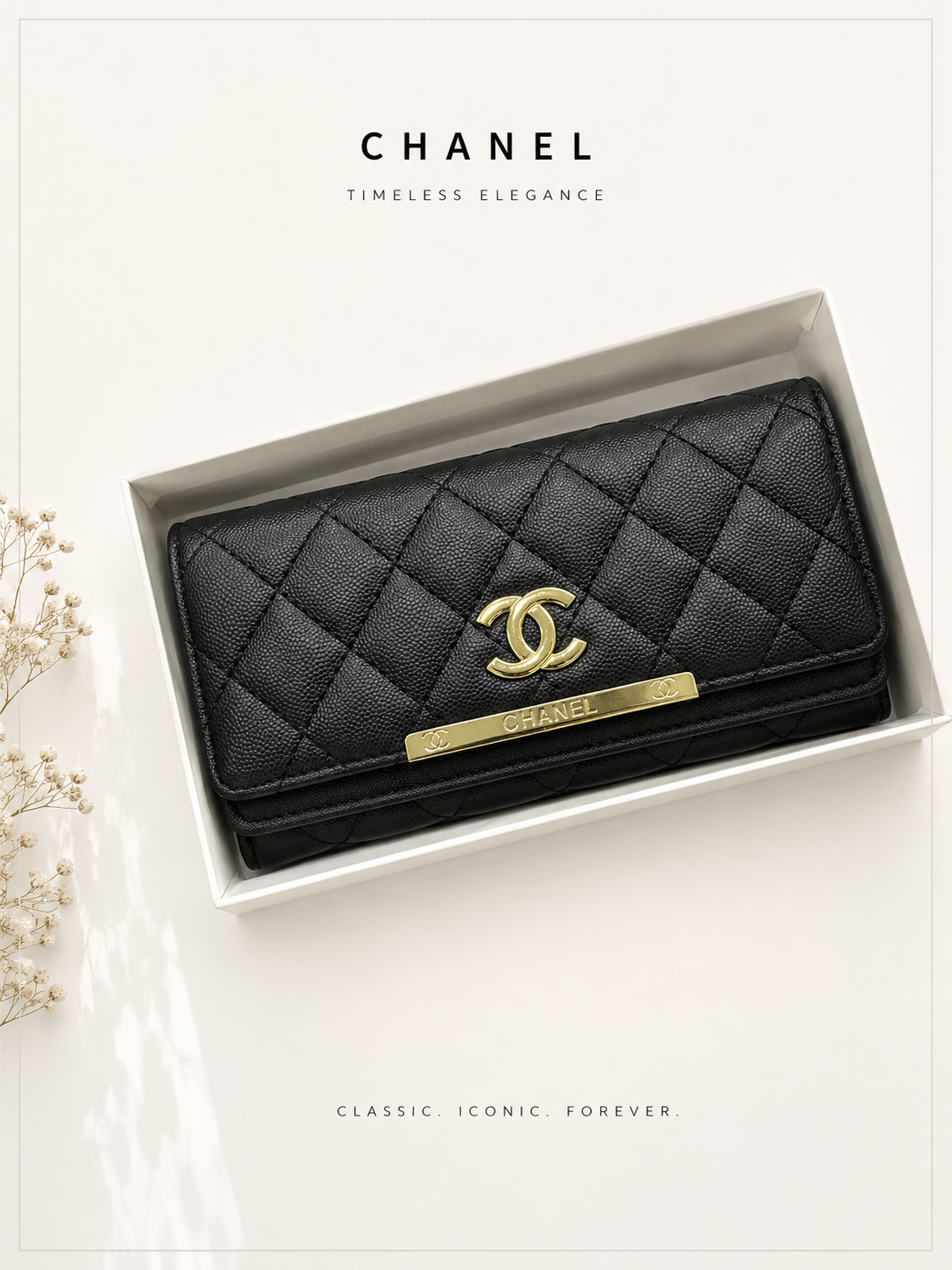 Diamond Stitch Wallet