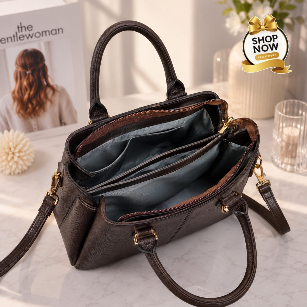 Ivy Spacious Handbag