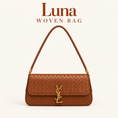 Luna woven crossbody bag