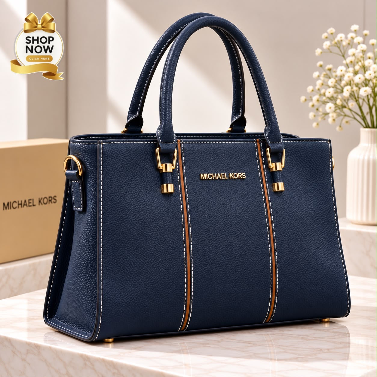 Elara Structured Tote Bag for Women