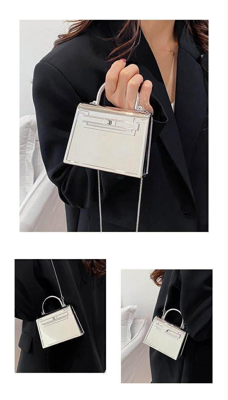 Metalic Hermes Crossbody