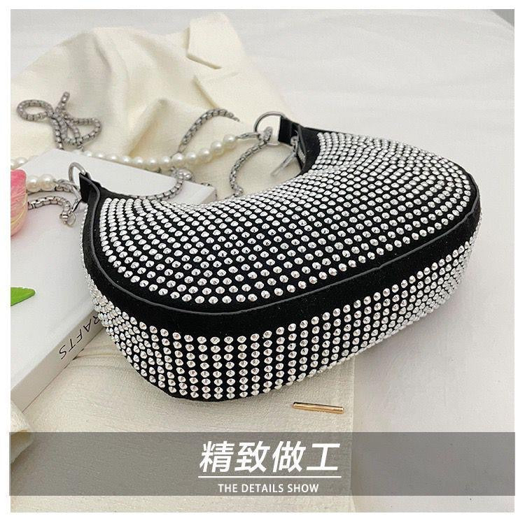 Rhinestone Hobo bag