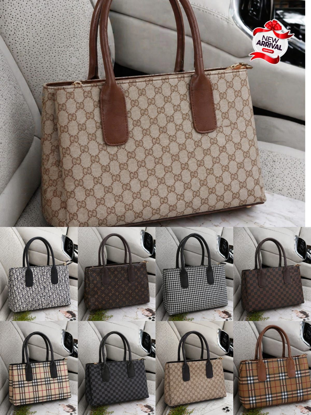 Bellabags Dual Zipper Shoulder  Bag