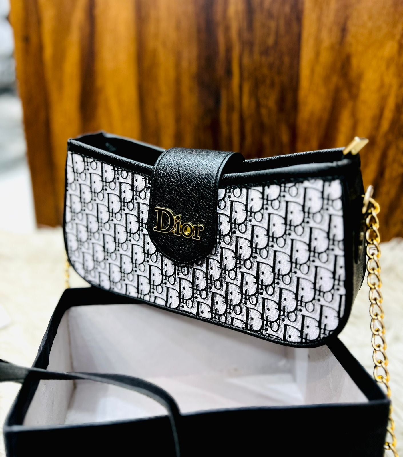 Luxury Monogram Shoulder Bag