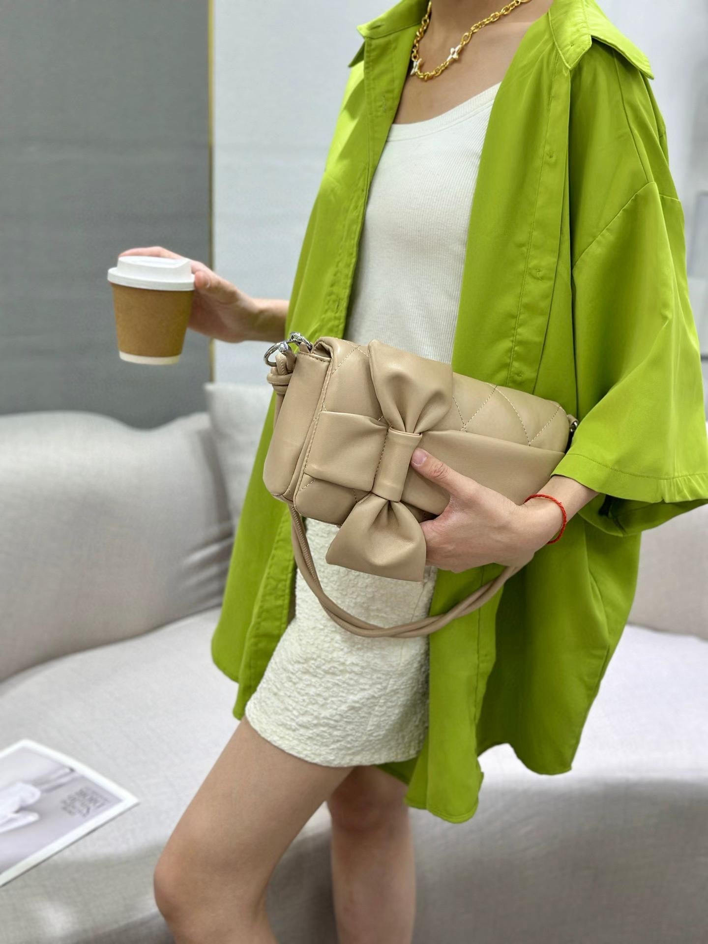 Bow Style Crossbody Bag