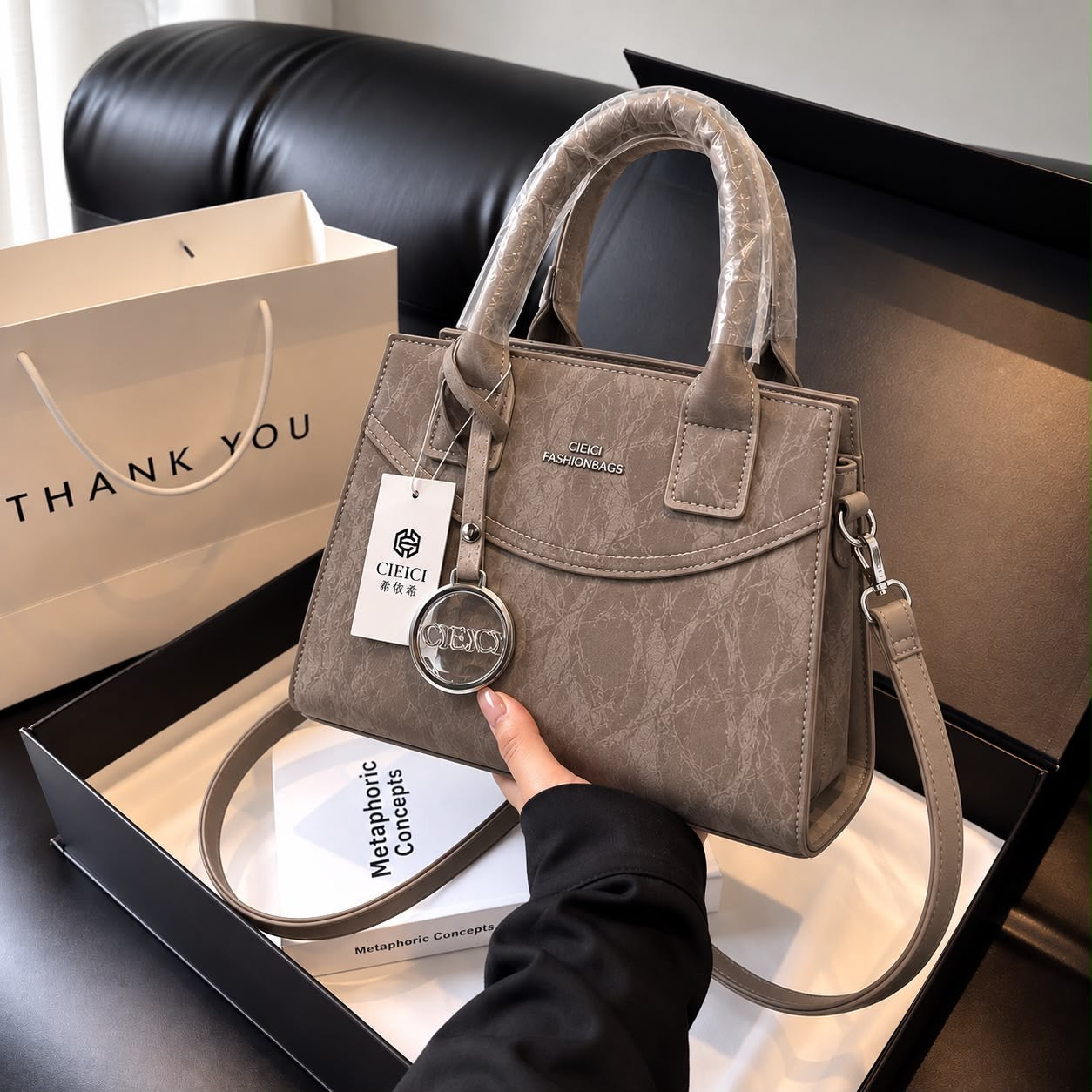 Lunara structured Handbag for women