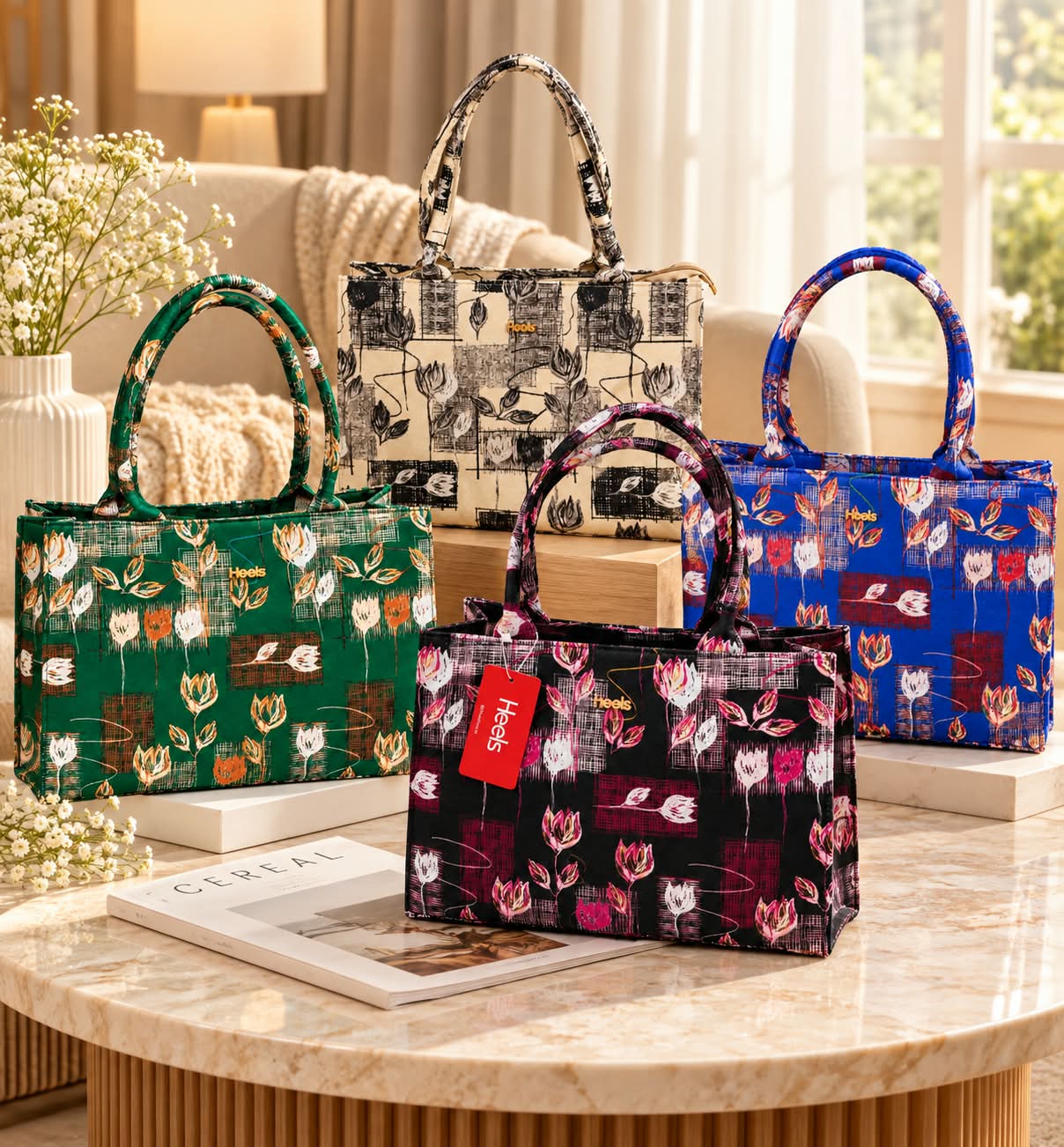 Artisian Floral Tote