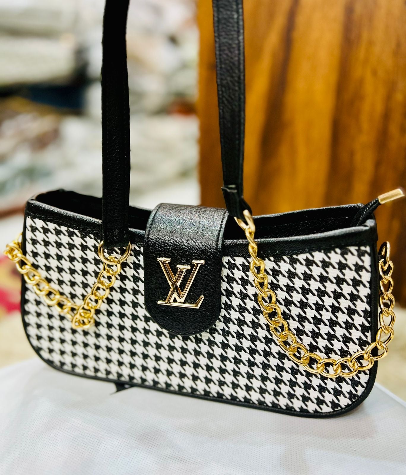 Luxury Monogram Shoulder Bag