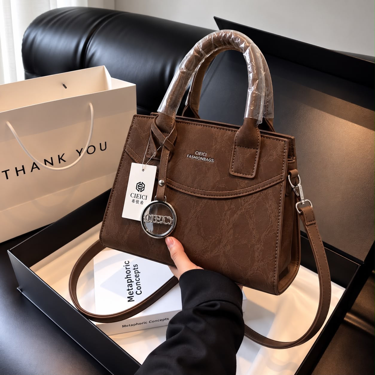 Lunara structured Handbag for women