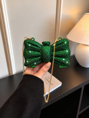 Beaded Bow Clutch For Girls