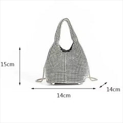 Rhinestone  satchel bag