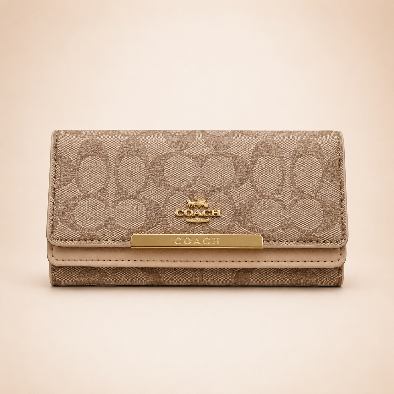 The Coach Slim trifold Wallets