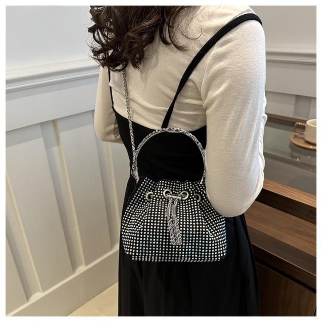 Stone Bag With Stylish Handle