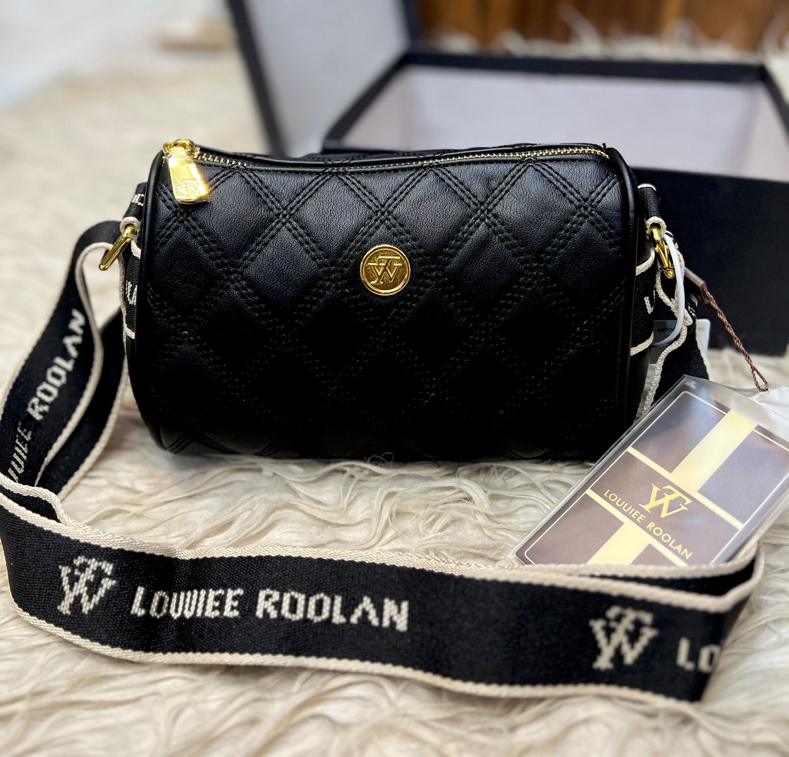 Duffle crossbody