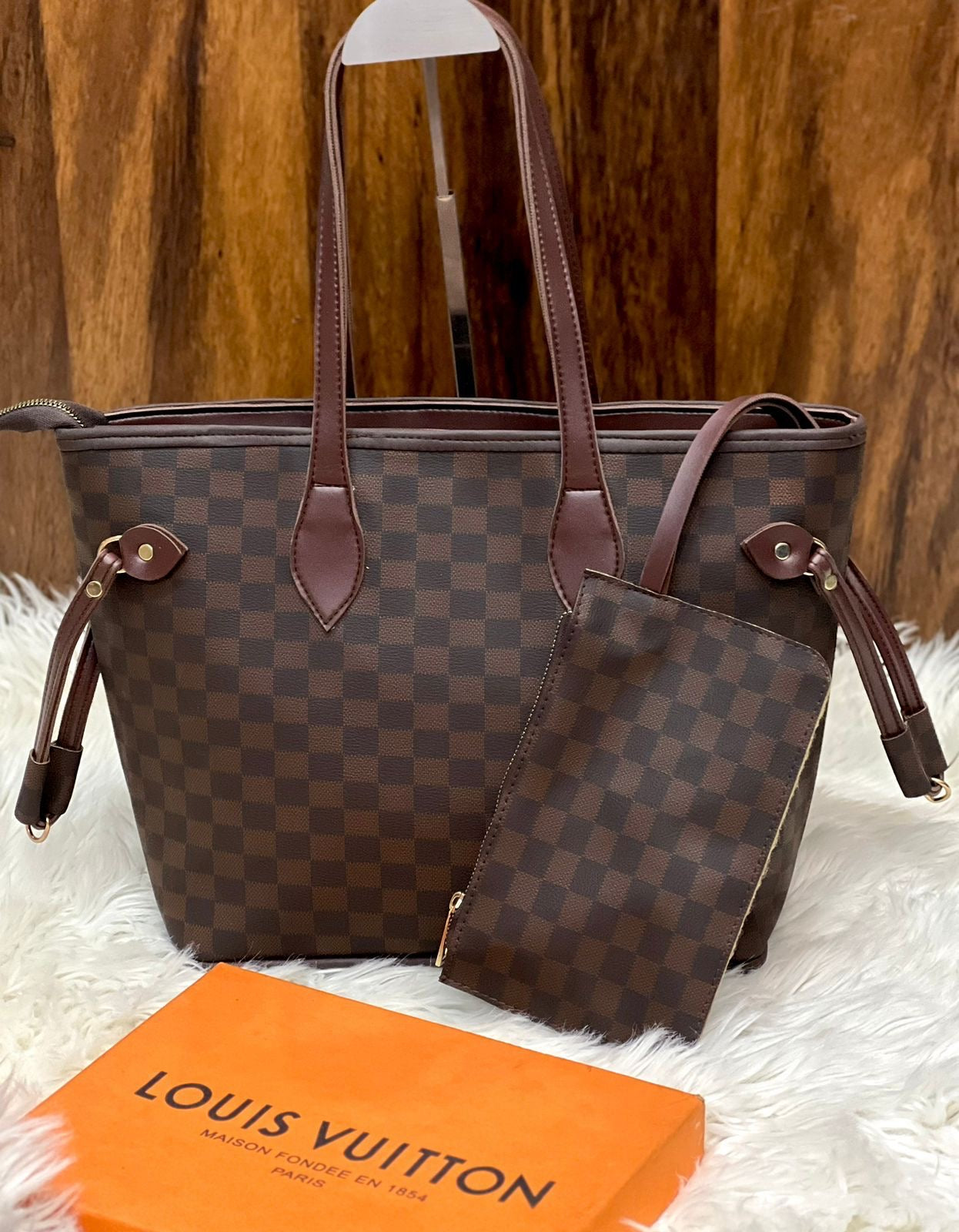 Lv never full tote bag