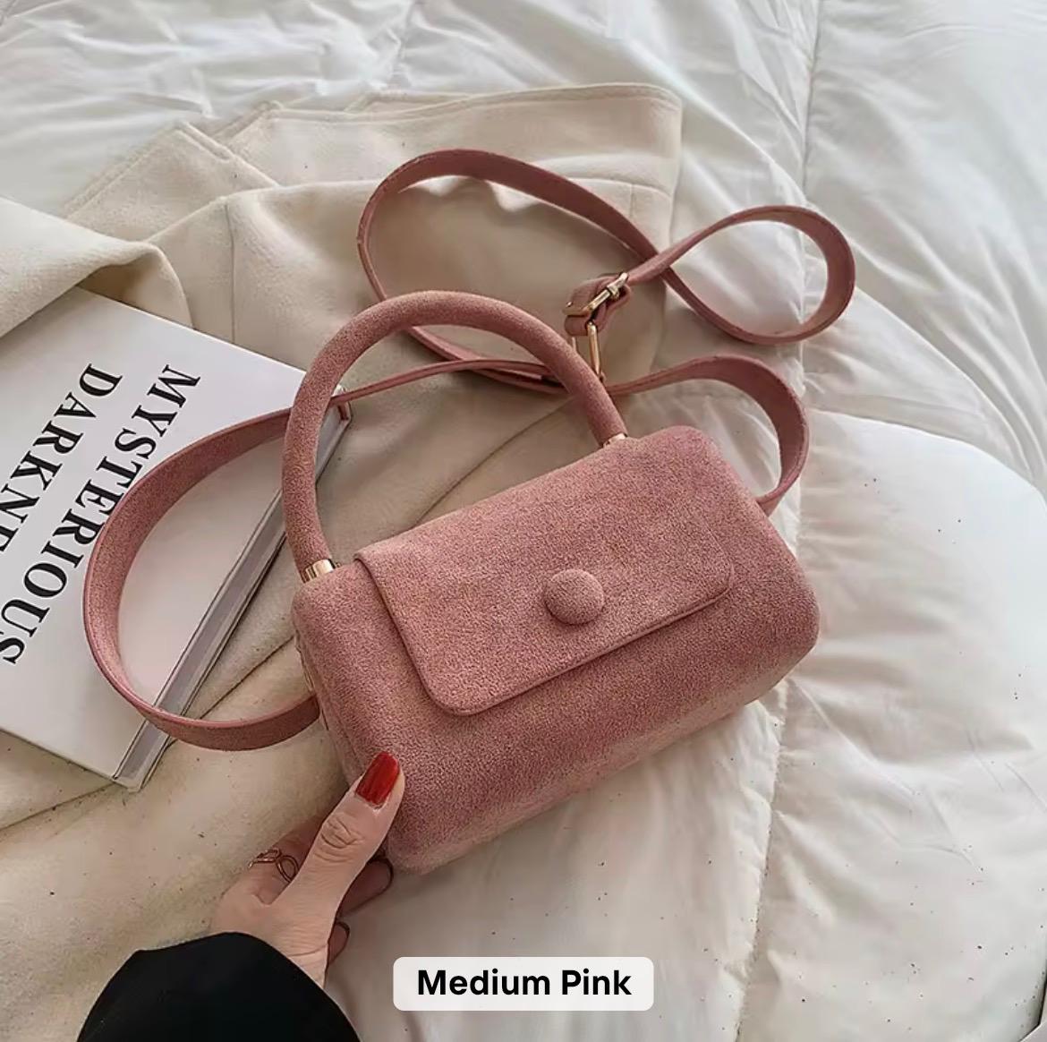 Mini Plush Crossbody Bag