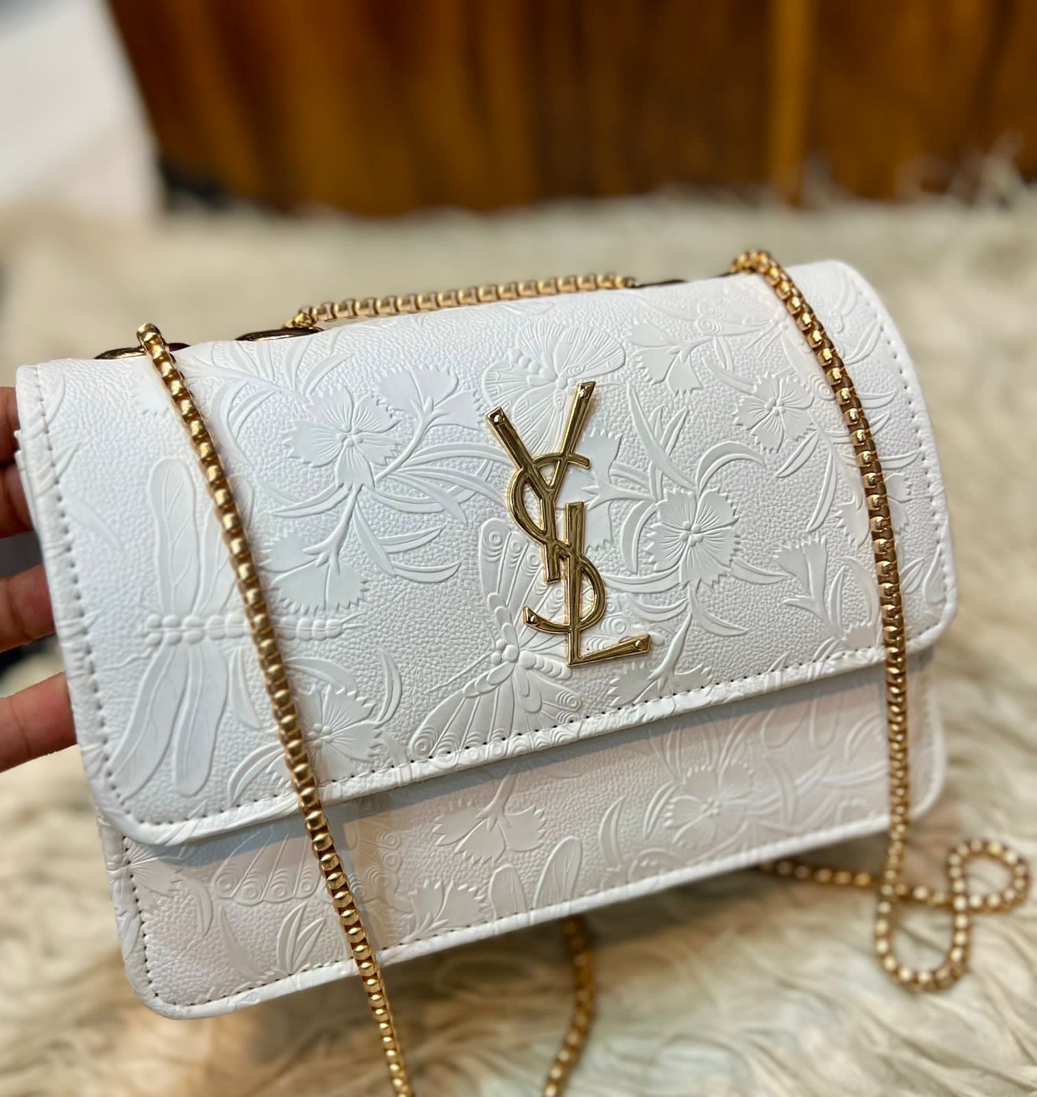 Ysl floral Crossbody