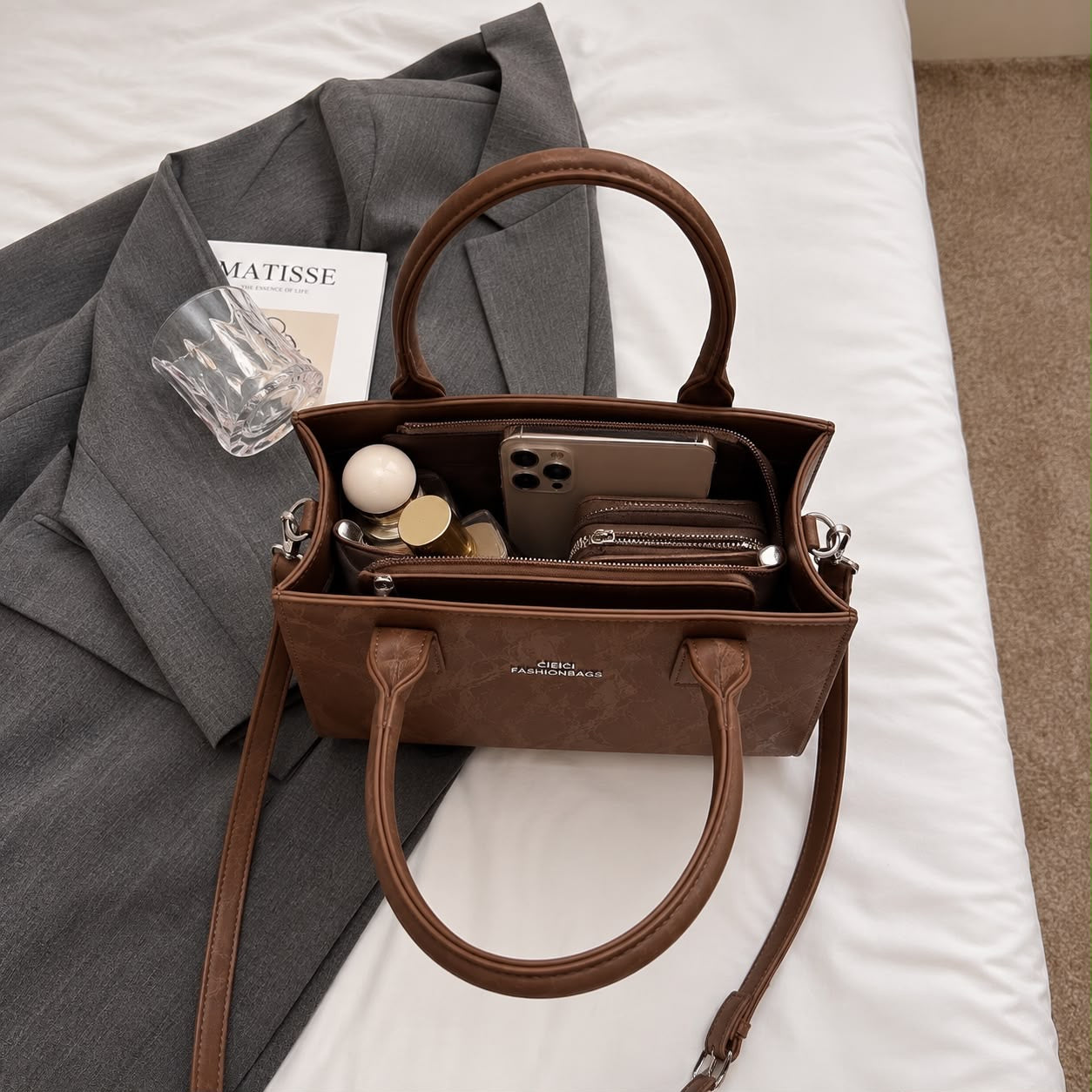 Lunara structured Handbag for women