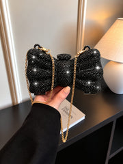 Beaded Bow Clutch For Girls