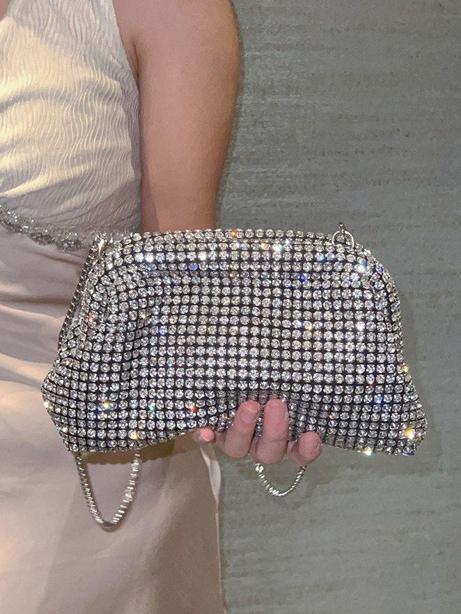 Fancy stone crossbody