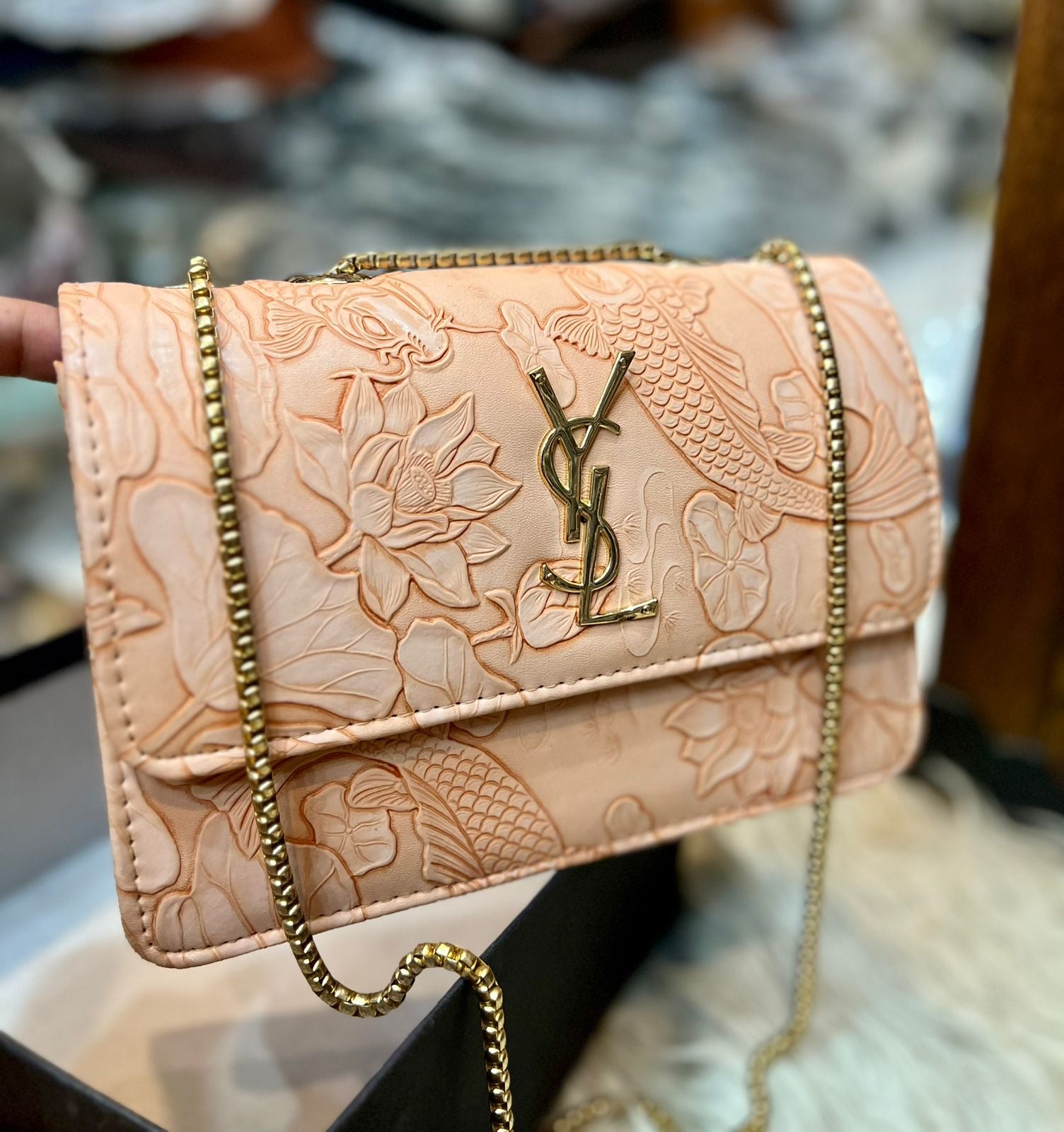 Ysl floral Crossbody
