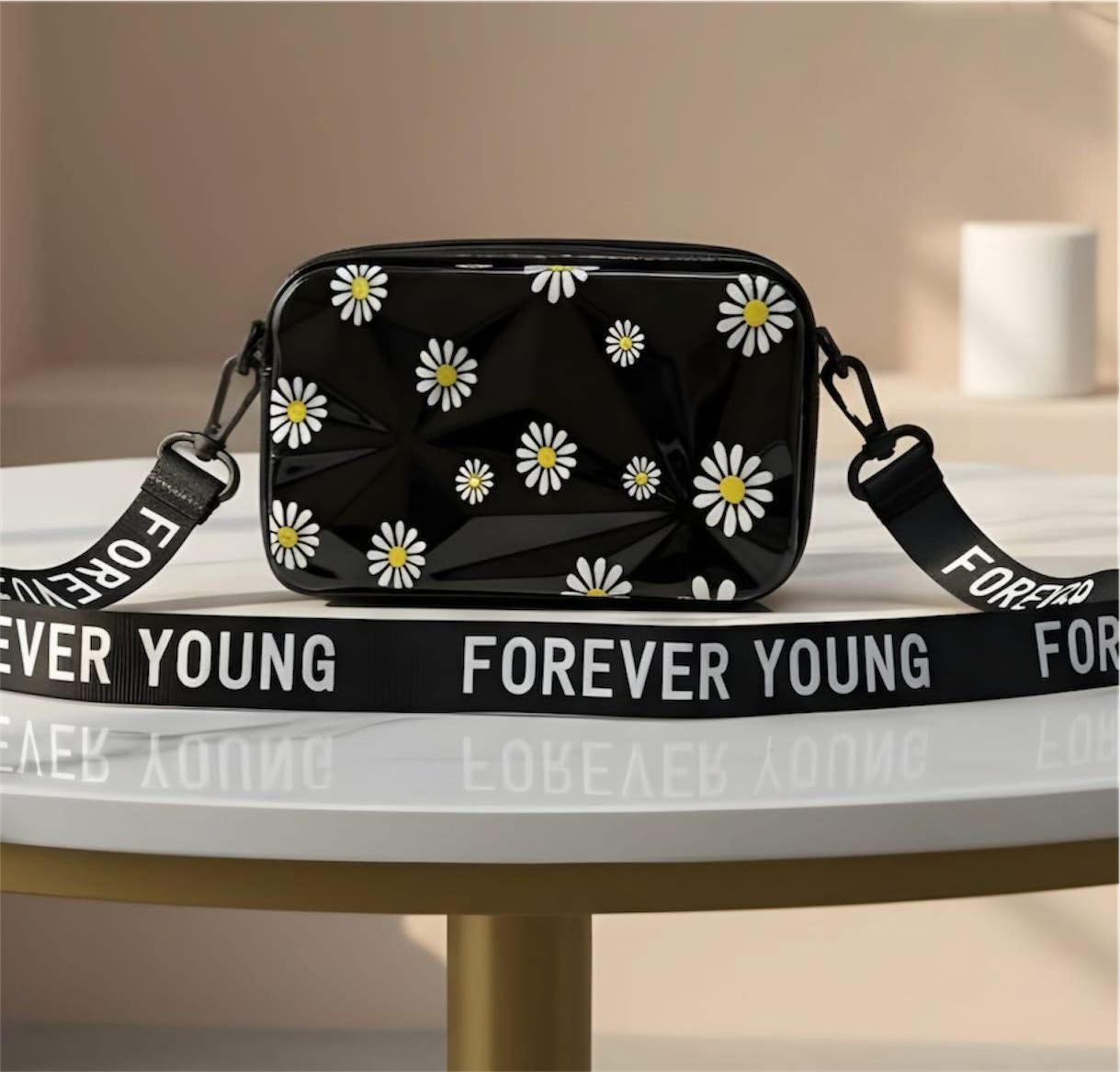 Imported Fibre Crossbody Bag For Girls